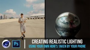 دوره آموزشی ساخت تصویر HDRI سفارشی واقعگرایانه در سینمافوردی و فتوشاپ