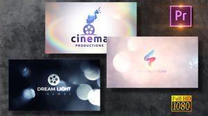پروژه پریمیر نمایش لوگو با افکت نور بوکه Bokeh Logo Revealers