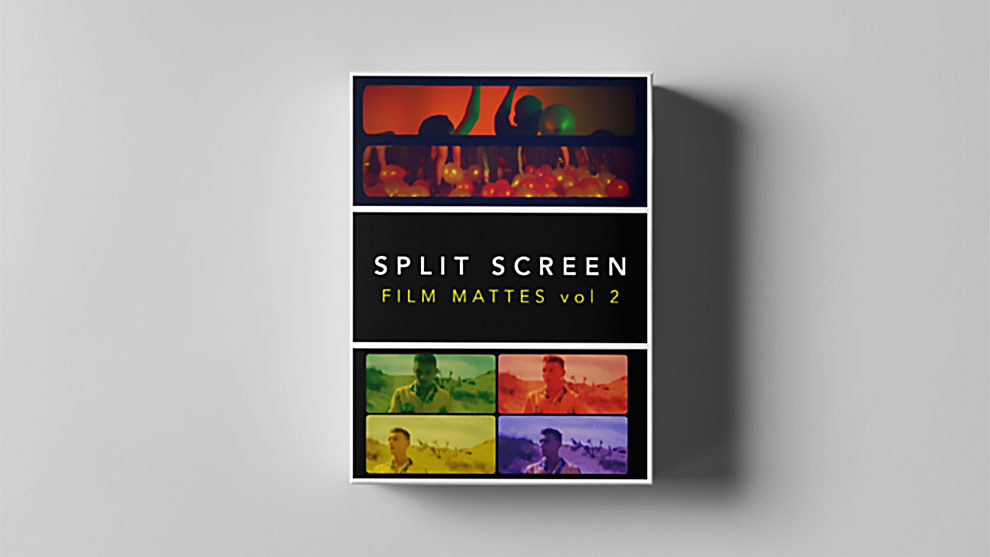 مجموعه تصاویر مت اسکرین فیلم Split Screen Film Mattes 2