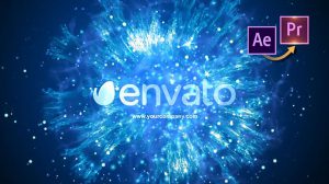 پروژه پریمیر نمایش لوگو سینمایی Energetic Logo Revealer