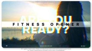 پروژه افترافکت افتتاحیه بدنسازی Fitness Opener