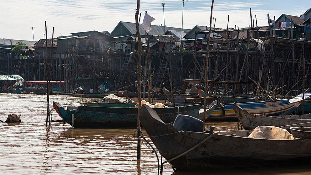 مجموعه تصاویر دهکده های شناور Floating Village