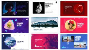 پروژه افترافکت مجموعه ویژوالایزر موزیک Audio Visualizations Pack
