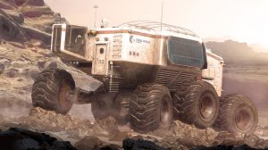 مدل سه بعدی ماشین مریخ نورد Planetary Rover