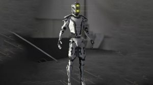 مدل سه بعدی ربات پلیس Quandero 2 Police Bot