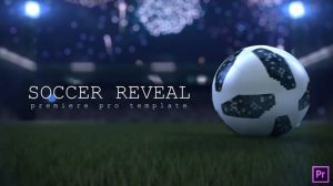 پروژه پریمیر نمایش لوگو با توپ فوتبال Soccer Ball Reveal