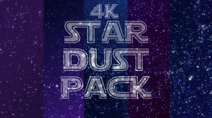 مجموعه فوتیج زمینه گرد و غبار 4K Stardust Pack