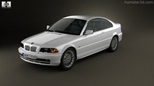 مدل سه بعدی خودرو بی ام و BMW 3 Series Coupe E46 2004