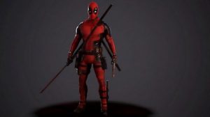 مدل سه بعدی کاراکتر ددپول Deadpool Comix Character