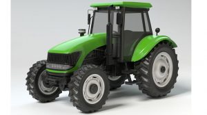 مدل سه بعدی تراکتور کشاورزی Generic Farmers Tractor