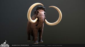 مدل سه بعدی ماموت Mammuthus Primigenius