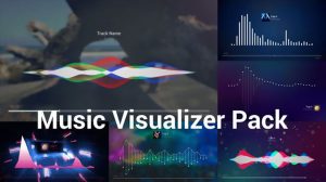 پروژه افترافکت ویژوالایزر موزیک Music Visualizer Pack