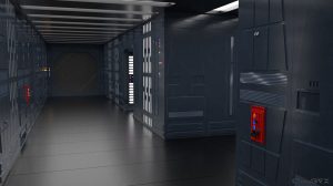 مجموعه مدل سه بعدی پنل دیوار Sci-Fi Wall Panels