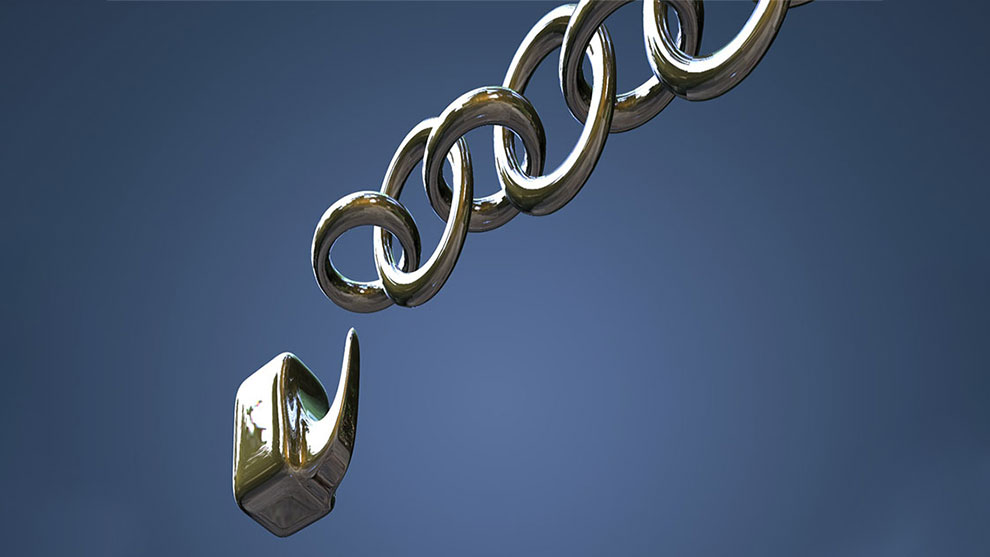 مدل سه بعدی زنجیر Chain Animated