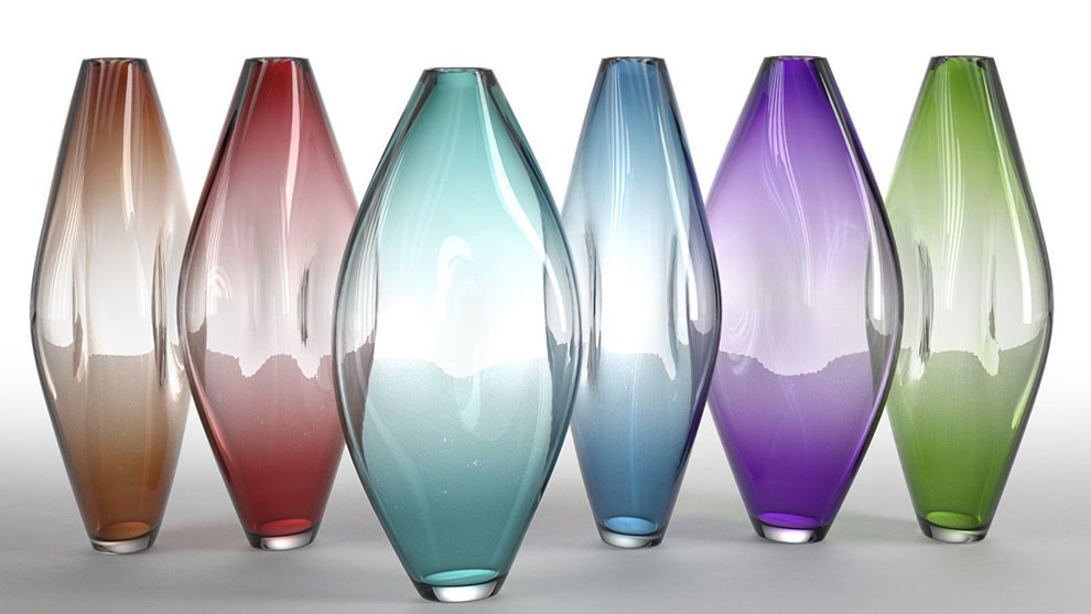 مجموعه مدل سه بعدی گلدان Vases 2