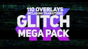 مجموعه فوتیج افکت گلیچ Glitch Mega Pack