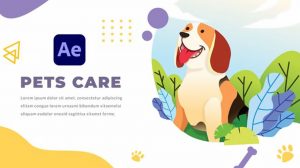 پروژه افترافکت افتتاحیه مرکز مراقبت حیوانات خانگی Pets Care and Veterinarian