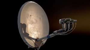 مدل سه بعدی دیش ماهواره Satelite Dish
