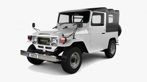 مدل سه بعدی خودرو تویوتا Toyota Land Cruiser J40