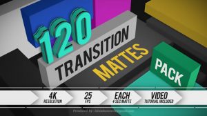 مجموعه فوتیج ترانزیشن مت Transition Mattes Pack