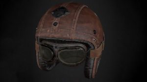 مدل سه بعدی کلاه خلبان Boss Original Helmet