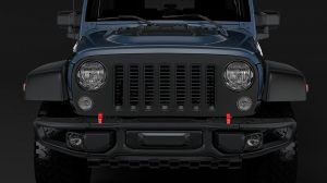 مدل سه بعدی خودرو جیپ Jeep Wrangler JK 2017