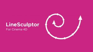 پلاگین سینمافوردی LineSculpture ابزار چیدمان آبجکت روی اسپلاین