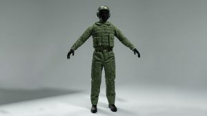 مدل سه بعدی یونیوفورم نظامی Military Uniform