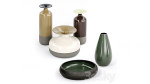 مدل سه بعدی گلدان سرامیکی Ceramic Vases Stromboli