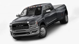 مدل سه بعدی خودرو وانت Ram 3500 HD Limited Dually 2019