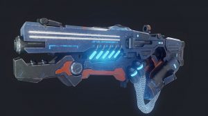 مدل سه بعدی اسلحه انرژی Sci-Fi Energy Rifle