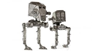مدل سه بعدی ربات جنگنده جنگ ستارگان Star Wars AT-ST Walker