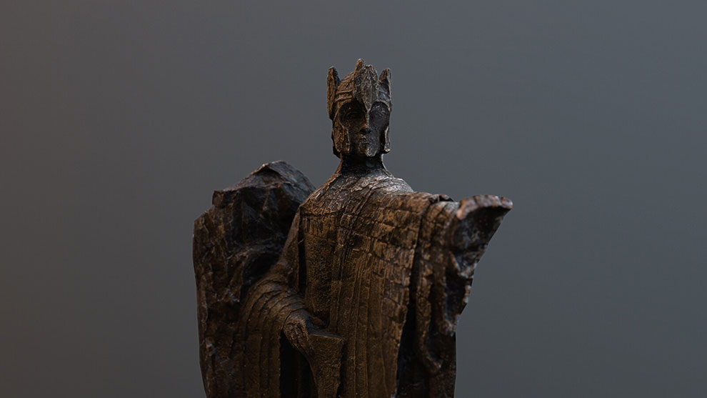 مدل سه بعدی مجسمه Argonath Statue Photoscan