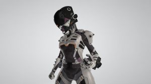 مدل سه بعدی کاراکتر سایبر نینجا Wraith Cyber Ninja Apex