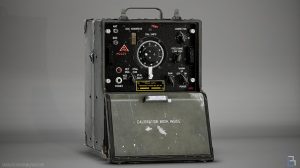 مدل سه بعدی فرکانس متر WWII Frequency Meter