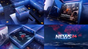 پروژه افترافکت افتتاحیه خبری News Opener