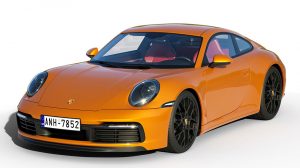 مدل سه بعدی خودرو پورشه Porsche 911 Carrera S 2019