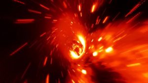 فوتیج زمینه متحرک گرداب آتشی Vortex Fire