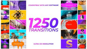مجموعه فوتیج ترانزیشن Transitions Pack