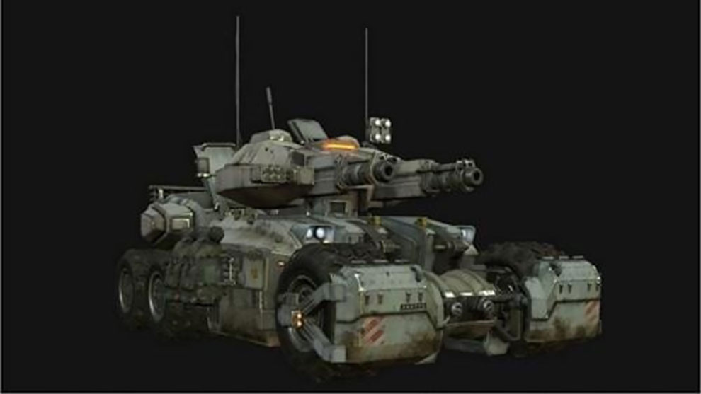 مدل سه بعدی تانک جنگی Sc-FI MCV Tank