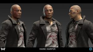 مدل سه بعدی کاراکتر هنک هارپر Hank Harper