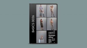 مجموعه مدل سه بعدی انسان Human Alloy Basics 0011