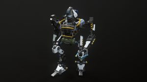مدل سه بعدی ربات صنعتی Industrial Robot