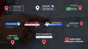 پروژه افترافکت نمایش متن موقعیت Location Titles