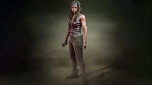مدل سه بعدی کاراکتر میشون Michonne Walking Dead