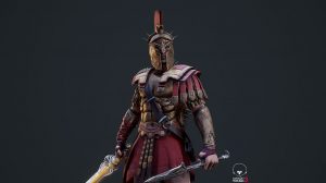 مدل سه بعدی جنگجو اسپارتان Spartan War Hero