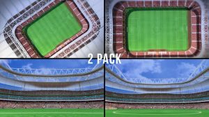 فوتیج موشن گرافیک استادیوم فوتبال Stadium 1