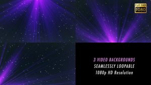 فوتیج موشن گرافیک زمینه متحرک بنفش Violet Background