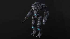 مدل سه بعدی ربات جنگی Colossus