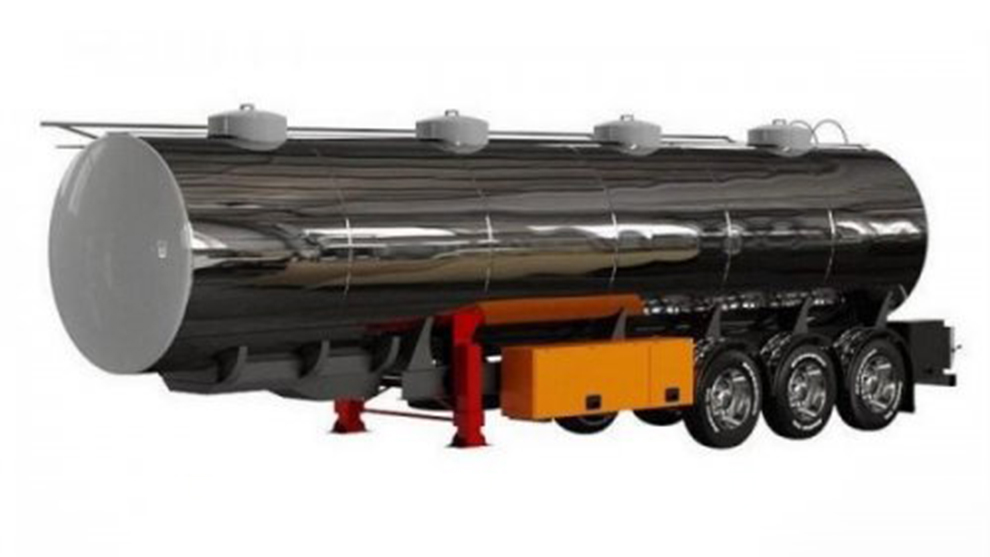 مدل سه بعدی تانکر گازوییل Gasoline Fuel Tanker